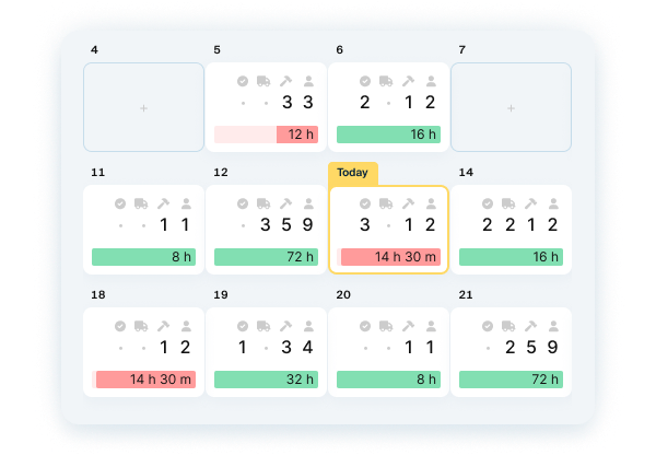 See Your Team's Capacity at a Glance with OpSpot's Calendar